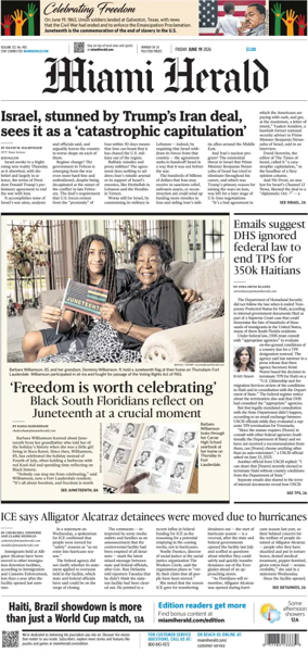 Cover of Miami Herald