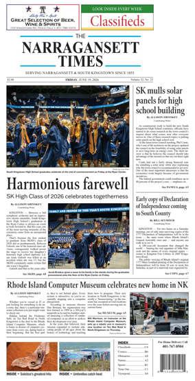 Cover of Narragansett Times