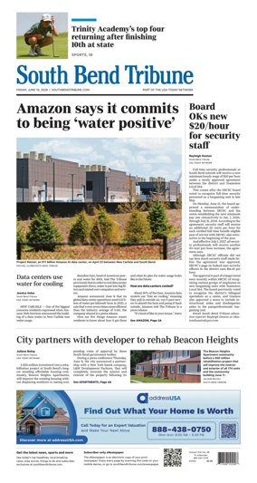 Cover of South Bend Tribune