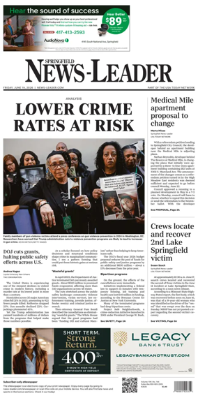 Cover of Springfield News-Leader