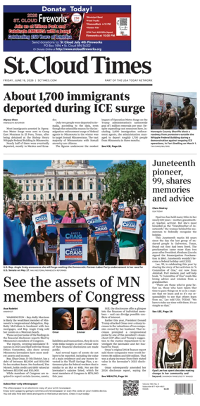 Cover of St. Cloud Times