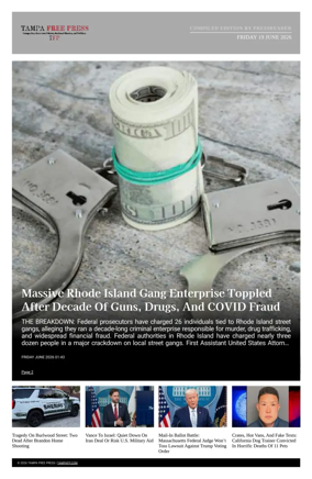 Cover of Tampa Free Press