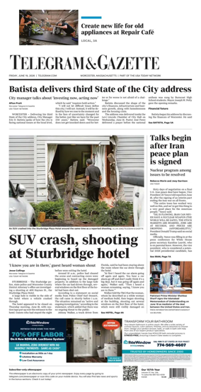 Cover of Telegram & Gazette