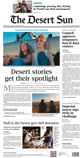Cover of The Desert Sun