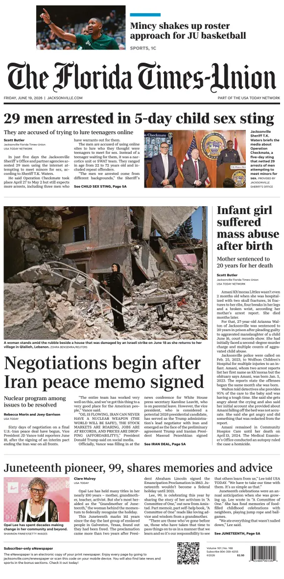 Cover of The Florida Times-Union