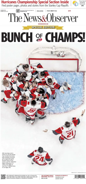 Cover of The News & Observer