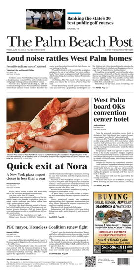 Cover of The Palm Beach Post