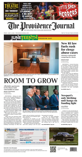 Cover of The Providence Journal