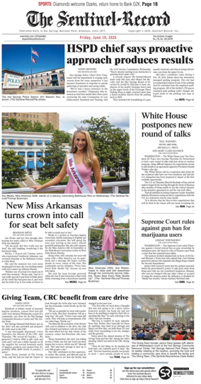 Cover of The Sentinel-Record