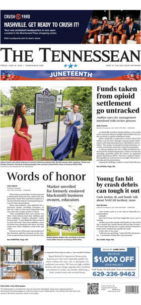 Cover of The Tennessean