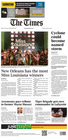 Cover of The Times (Shreveport)