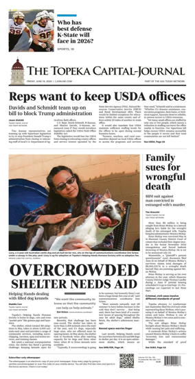 Cover of The Topeka Capital-Journal