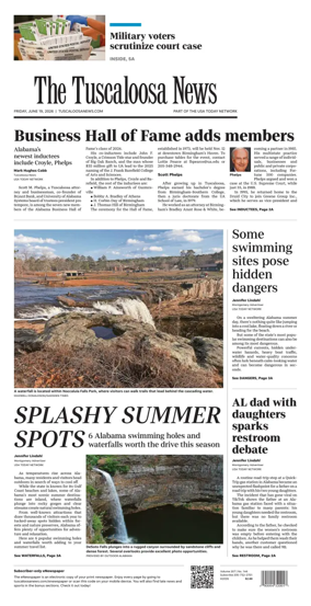 Cover of The Tuscaloosa News