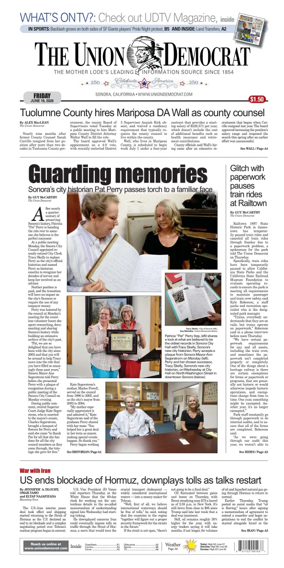 Cover of The Union Democrat