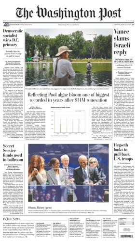 Cover of The Washington Post
