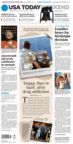 Cover of USA TODAY US Edition
