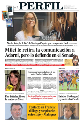 Cover of Perfil (Sabado)