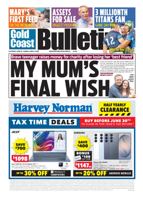 Cover of The Gold Coast Bulletin