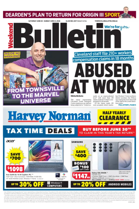 Cover of Townsville Bulletin