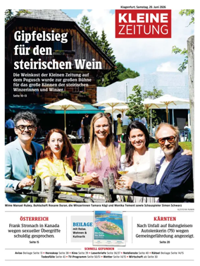 Cover of Kleine Zeitung Kaernten