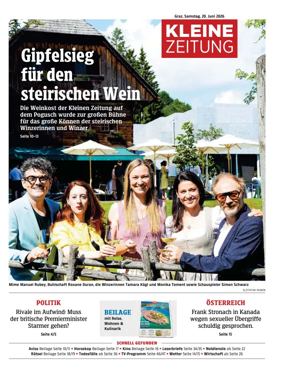 Cover of Kleine Zeitung Steiermark
