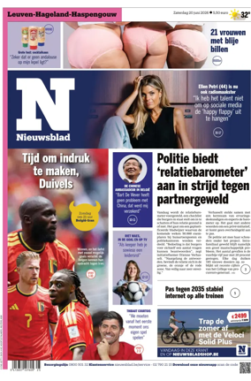 Cover of Het Nieuwsblad