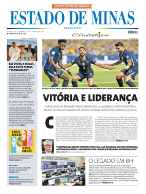 Cover of Estado de Minas (Brazil)