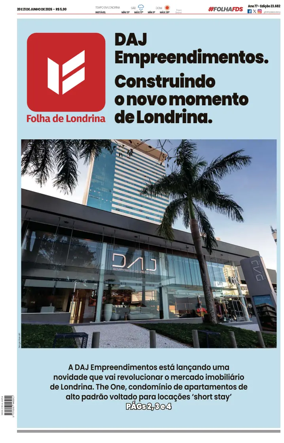 Cover of Folha de Londrina
