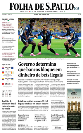 Cover of Folha de S.Paulo