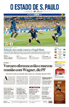 Cover of O Estado de S. Paulo