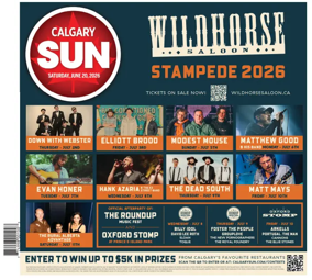 Cover of Calgary Sun