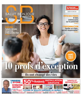 Cover of Le Journal de Montreal - Salut Bonjour Magazine