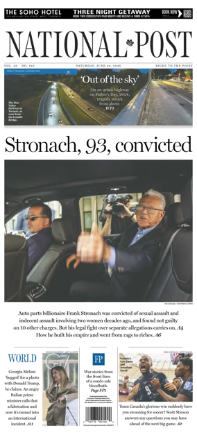 Cover of National Post - (Latest Edition)