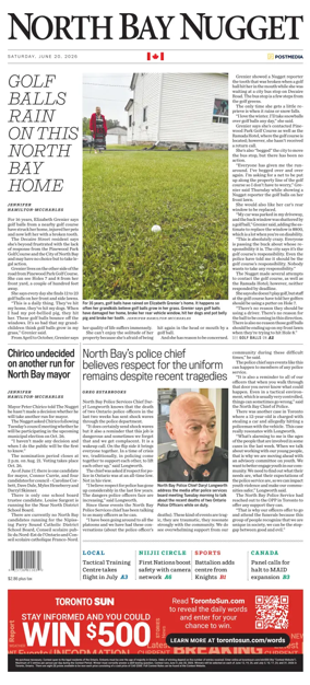 Cover of North Bay Nugget