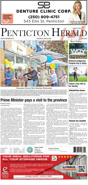 Cover of Penticton Herald