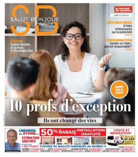 Cover of Le Journal de Quebec - Salut Bonjour Magazine