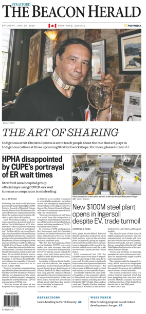 Cover of The Beacon Herald