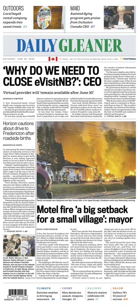 Cover of The Daily Gleaner