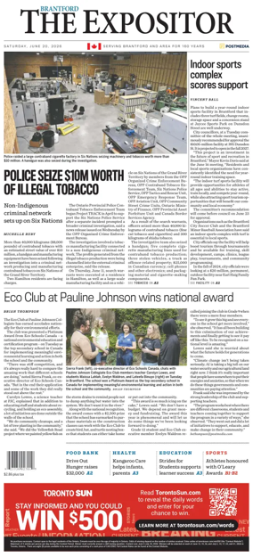 Cover of The Expositor (Brantford)