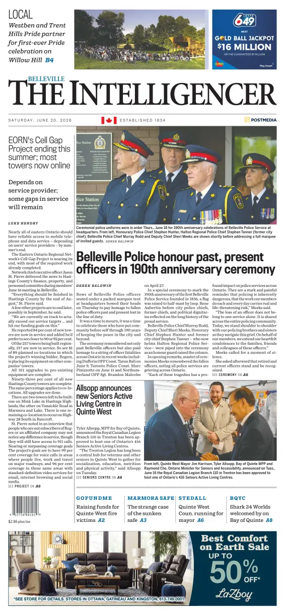 Cover of The Intelligencer (Belleville)