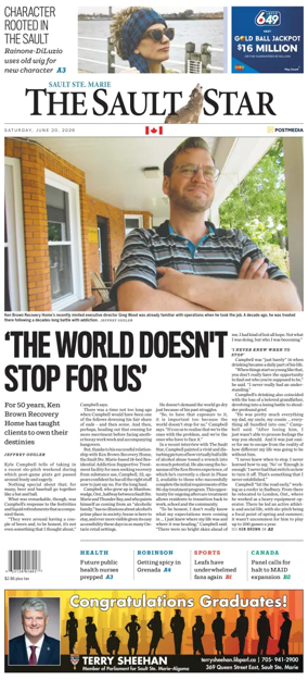 Cover of The Sault Star