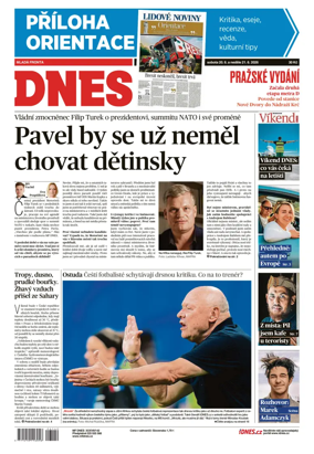 Cover of Dnes Prague Edition