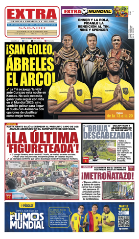 Cover of Diario Extra