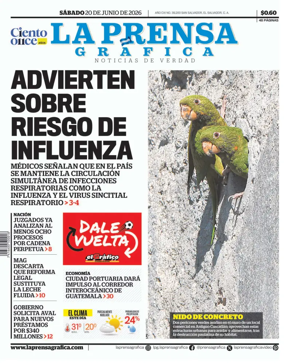 Cover of La Prensa Grafica