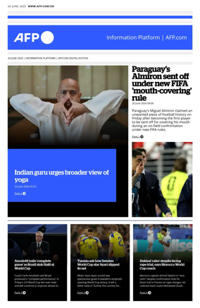 Cover of AFP English