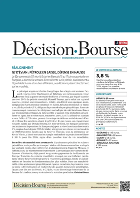 Cover of Decision Bourse