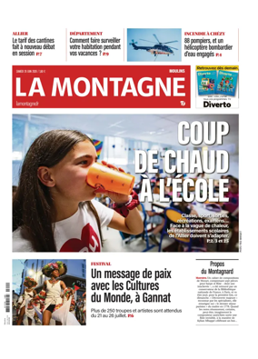 Cover of La Montagne (Moulins)