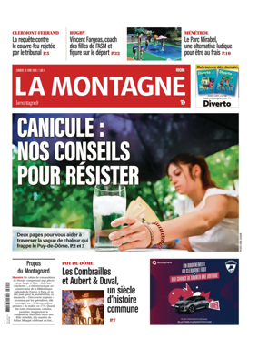 Cover of La Montagne (Riom)