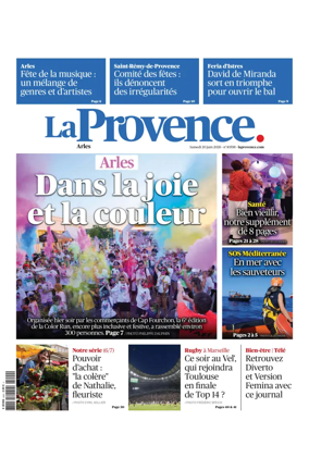 Cover of La Provence Arles