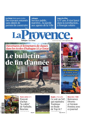 Cover of La Provence Aubagne-La Ciotat